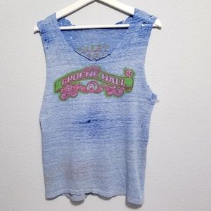 Vintage 70's 80's Gruene Texas Oldest Dancehall t shirt